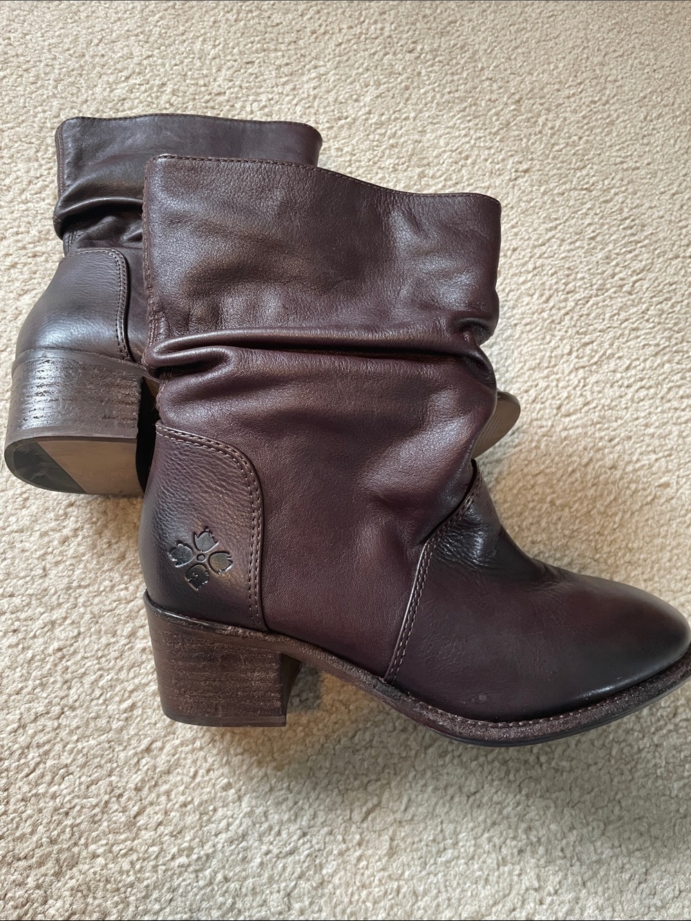 Patricia Nash Monte Leather Heeled Boots